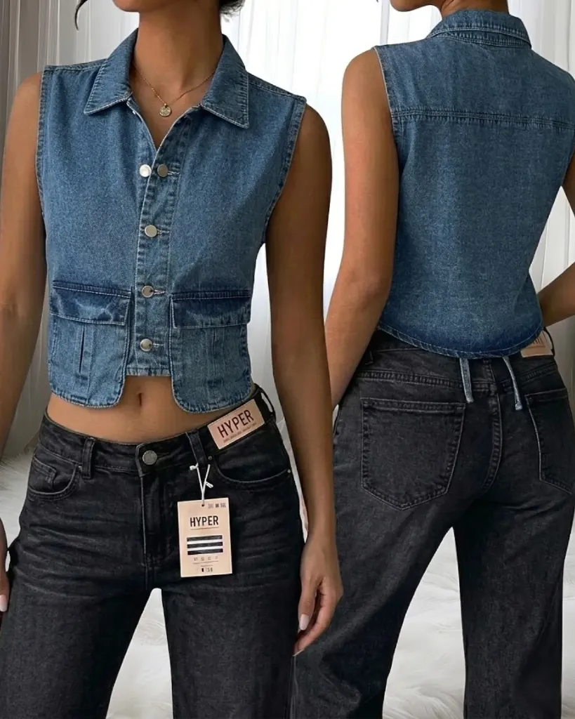 Chaleco con bolsillos