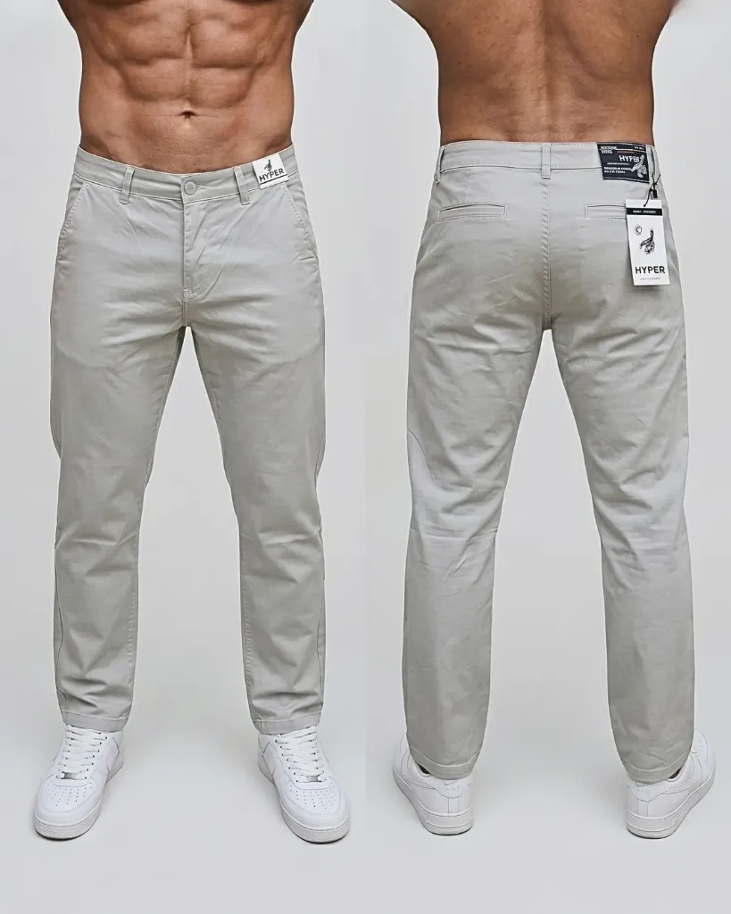 Recto gabardina strech con bolsillos viviados