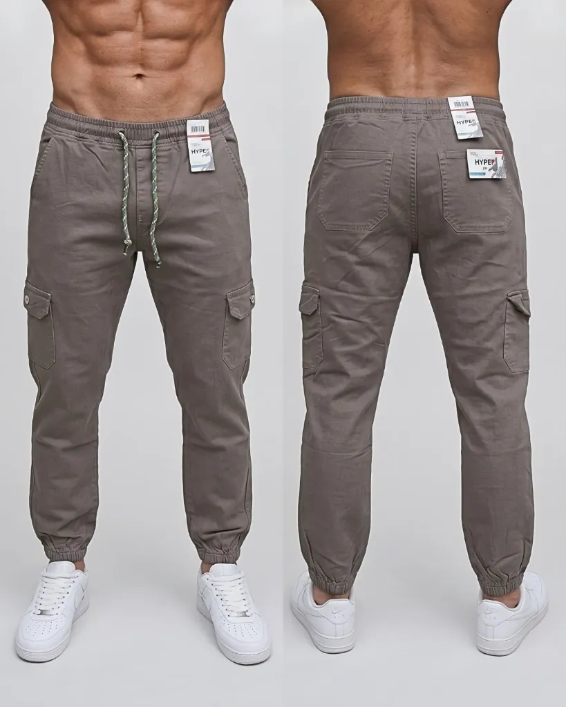 [HJ-001222-28-MARRON] Joggers strech (28)