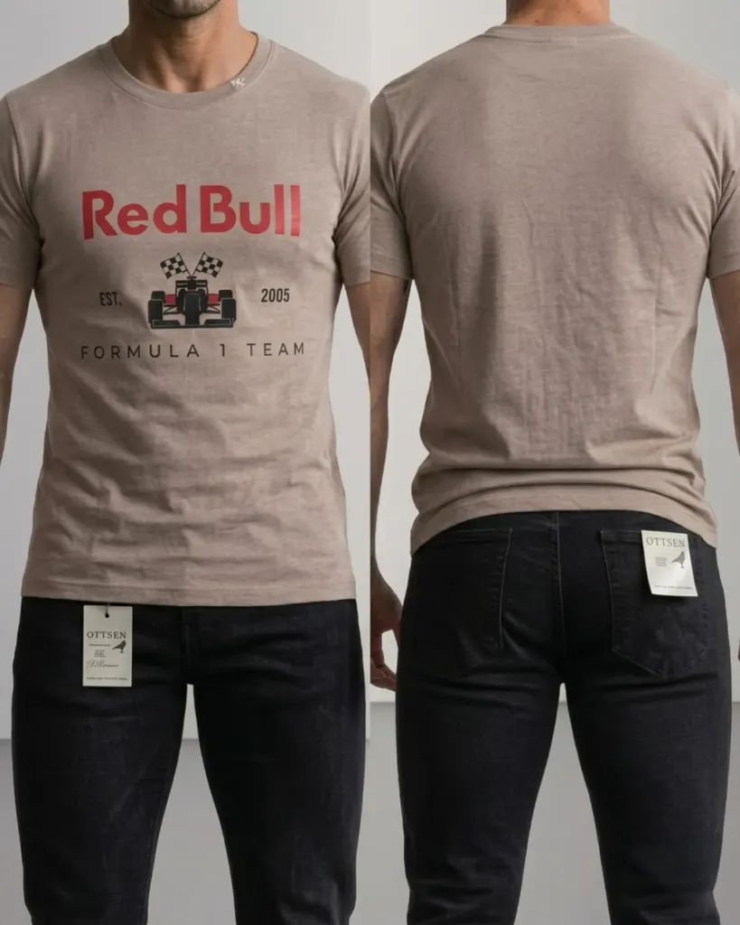 Camiseta estampada (RED BULL)