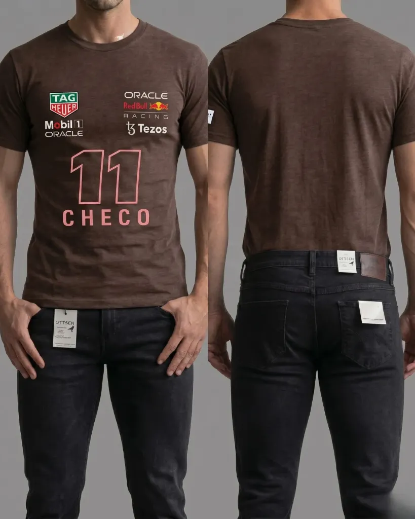Camiseta estampada (11 checo)