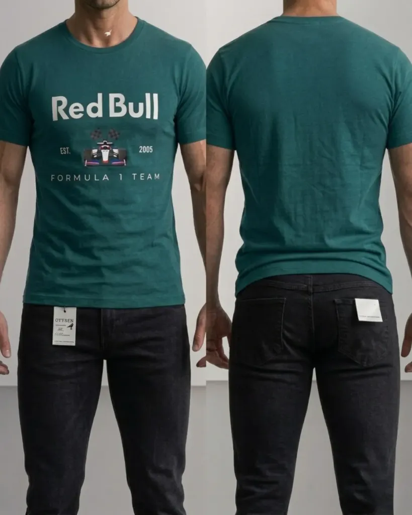 Camiseta estampada (RED BULL)