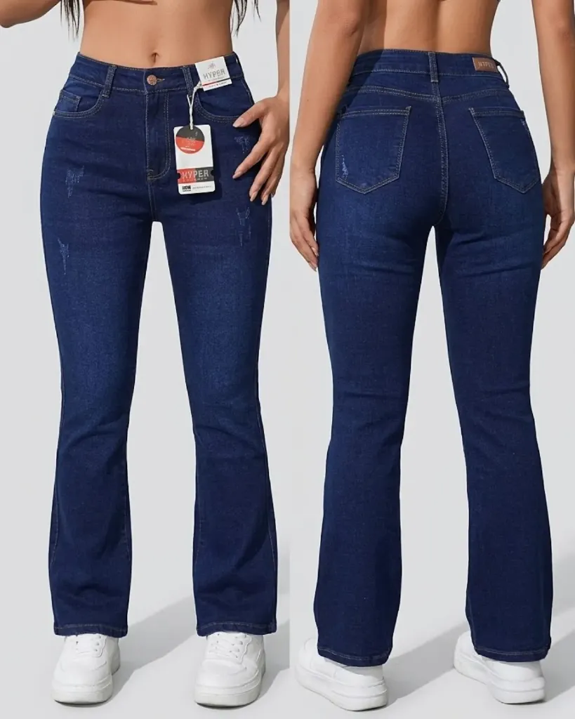 Acampanado strech rasgado