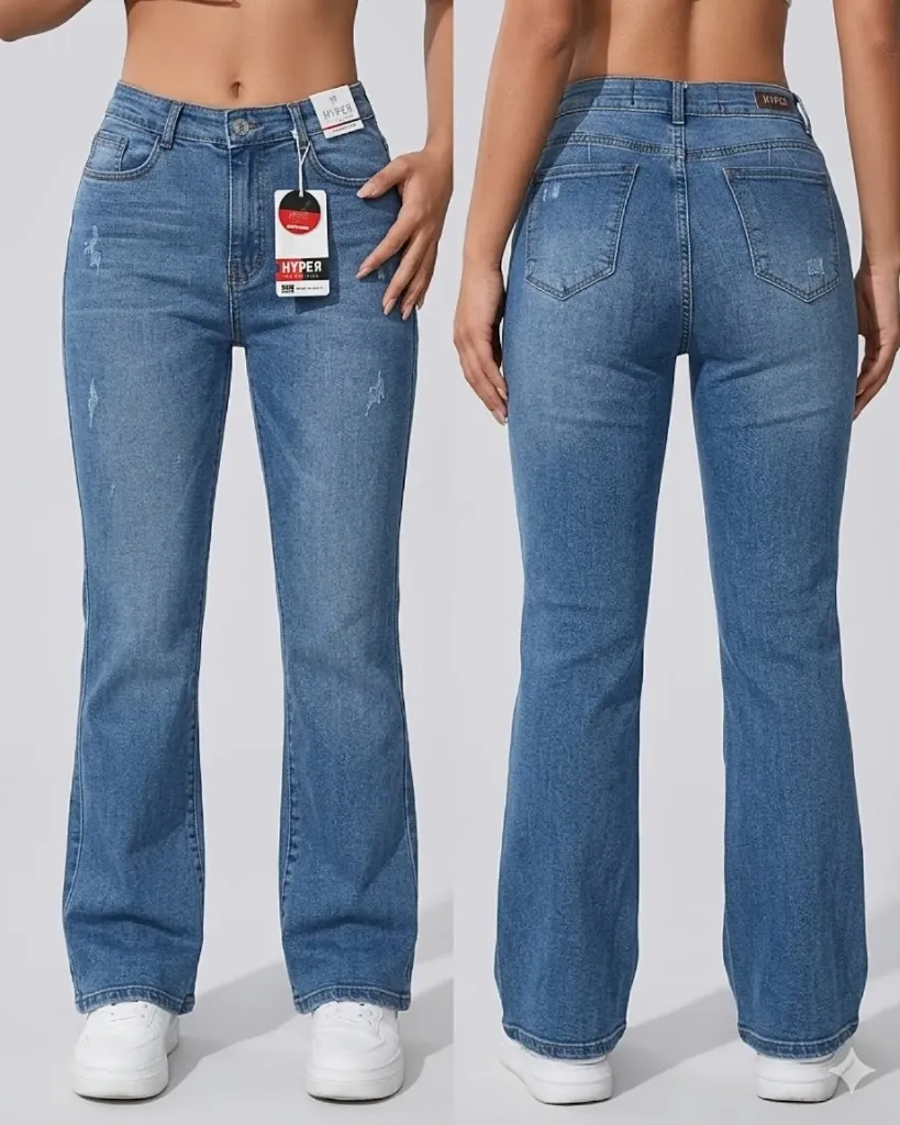 Acampanado strech rasgado