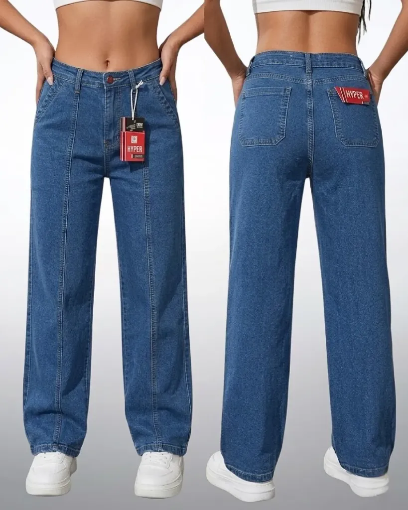 Recto strech con costura frontal