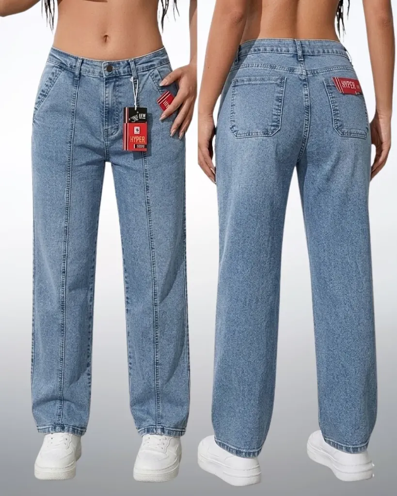 Recto strech con costura frontal