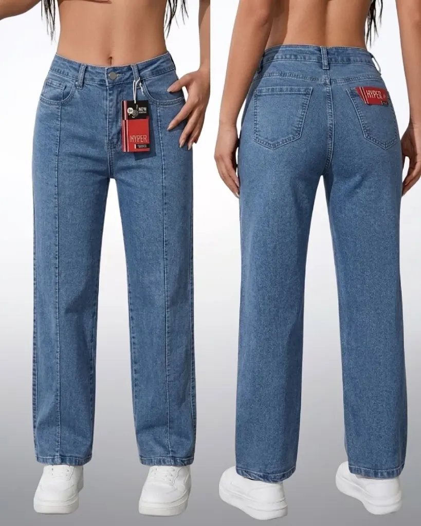 Recto strech con costura frontal