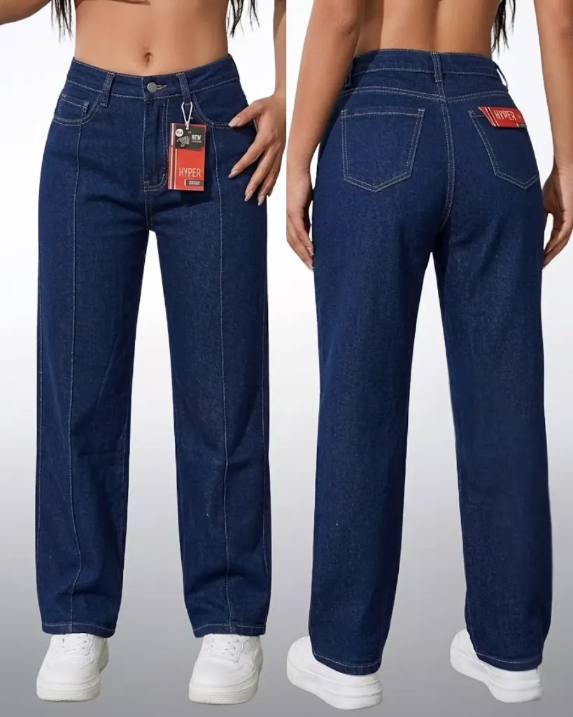 [HJ-001305-14-AZUL-OSCURO] Recto strech con costura frontal (14)